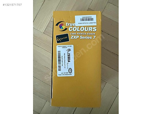 Termal Ribon / Zebra ZXP series7 colours true sahibinden.comda