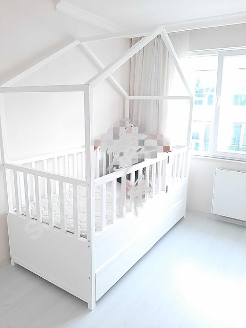 Montessori Çatılı Yatak