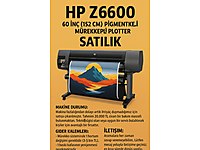 HP Z6600 60 inch Profesyonel Plotter Uygun Fiyatlı Satılık
