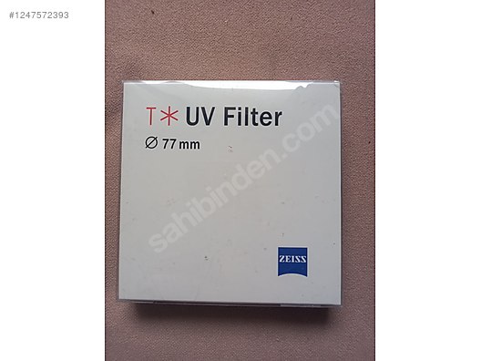 Filters 77MM ZEISS UV SIFIR KUTUSUNDA FILTRE at
