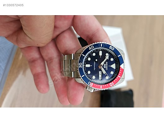 Seiko / Seiko 5 Sports SRPD53K Otomatik Pepsi Temiz ve Şık