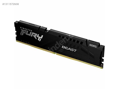 Kingston Fury Beast 32GB (2x16GB) 5200MHz DDR5 RAM - Sorunsuz