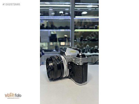 35mm Filmli SLR / Canon / Canon AE-1 50mm fd f/1.8 lens ile