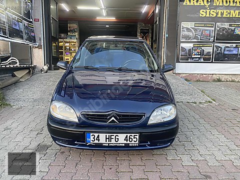 CİTROEN/SAXO/BONCUK MAVİSİ/ 1.4iSX/2000/TEMİZ/BAKIMLI/BENZİN-LPG