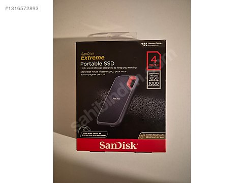 Sandisk Extreme 4TB-Siyah sahibinden.comda - 1316572893