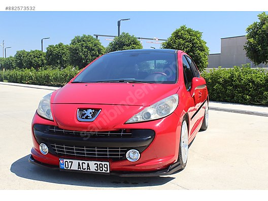 Peugeot 207 1 6 Hdi Premium Hatasiz Alev Kirmizisi Peugeot 207 Cam Tavan 1 6 Hdi Sahibinden Comda 882573532