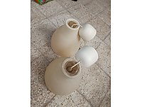 ikea tavan armatürü iki adet