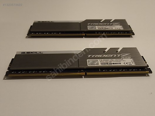G.Skill Trident Z RGB DDR4 16GB (2x8) 3600MHz CL18 sahibinden
