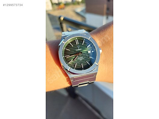 Cadisen / Cadisen C8200 Zümrüt Yeşili Kadran Seiko Mekanizmalı