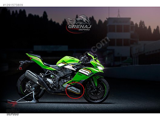 Grenaj / KAWASAKİ NINJA ZX4RR 2025 SAĞ ALT SAKAL STİCKER DAHİL