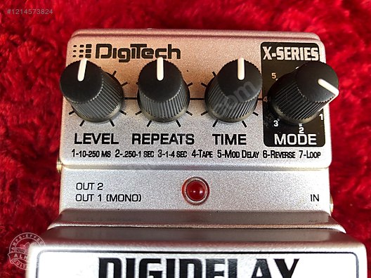 Digitech XDDV DigiDelay Pedal - Efekt Pedalı ve Diğer Enstrüman