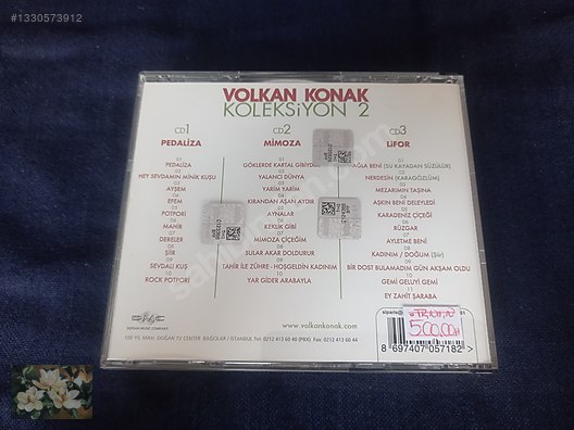 VOLKAN KONAK KOLEKSİYON 2 CD* 3CD SET - Müzik CD leri Alışverişte