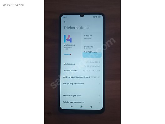 İkinci El ve Sıfır Alışveriş / Cep Telefonu & Aksesuar / Cep Telefonu / Xiaomi / Redmi 13C