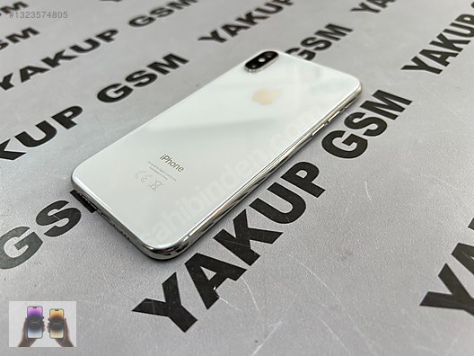 Apple / iPhone XS / İPHONE XS 64 GB BEYAZ AKSESUARLI PİL 100 3AY