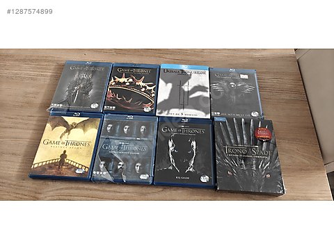 Cinema / Game of thrones Blu-ray komple set on sahibinden.com