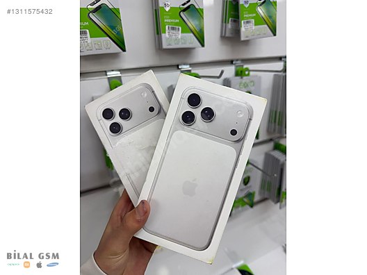 Apple / iPhone 17 Pro Max / iPhone 17 pro Max 256gb gümüş