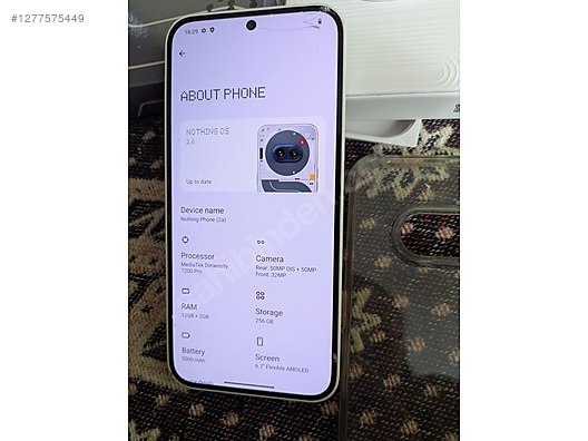 İkinci El 256 GB Nothing Phone (2a) Android Cep Telefonu