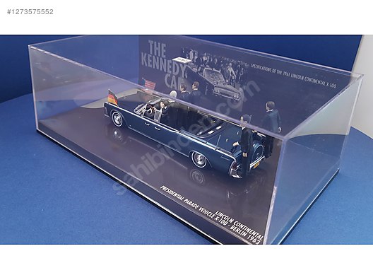 ミニチャンプス 1/43 ケネディ大統領 リンカーン コンチネンタル 1963