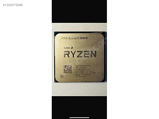 完動品 AMD ryzen9 5900X Amd ryzen 9 5900x sahibinden.comda - 1302575586
