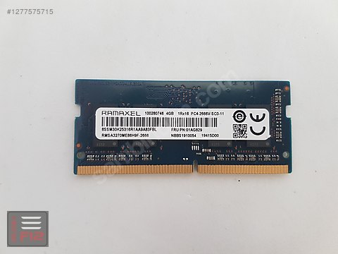 4GB RAMAXEL DDR4 PC4 2666 MHZ NOTEBOOK RAM -RMSA3270ME86H9F-2666