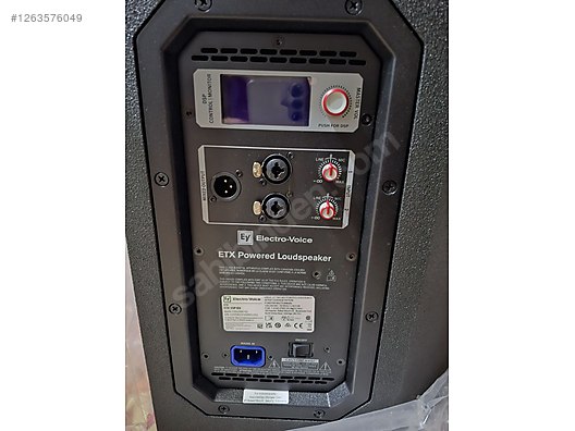 ELECTROVOİCE ETX-15P SIFIR 2 ADET sahibinden.comda - 1263576049