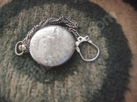 hıslon köstekli saat antika