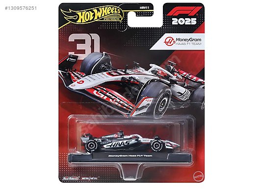 1/64 Hotwheels Premium F1 MoneyGram Haas VF25-2025. on sahibinden