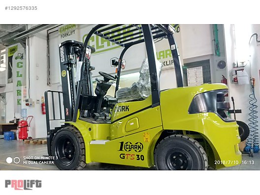 CLARK GTS 30 GÜÇ, DAYANIKLILIK VE GERÇEK KALİTE BİR ARADA! - Forklift ...