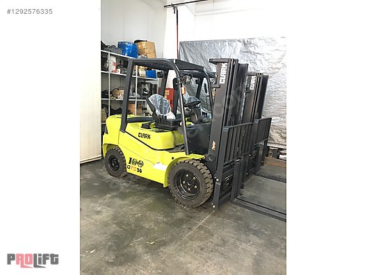 CLARK GTS 30 GÜÇ, DAYANIKLILIK VE GERÇEK KALİTE BİR ARADA! - Forklift ...