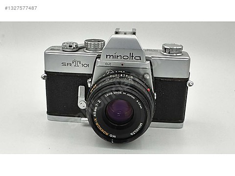 35mm Filmli SLR / Minolta / Minolta srt 101 ve rokkor 45mmf2 Lens