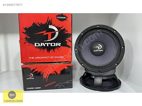 Hoparlör / Midrange / 8SPE 224 TSUNAMİ DATOR 1000 W 250 RMS 20 CM