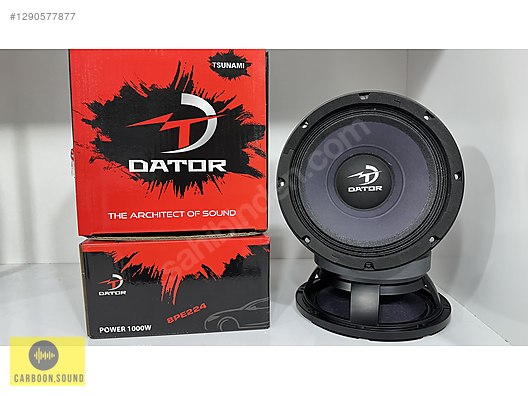 Hoparlör / Midrange / 8SPE 224 TSUNAMİ DATOR 1000 W 250 RMS 20 CM