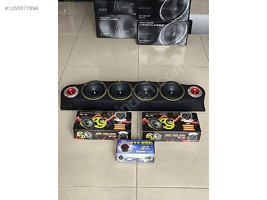 Hoparlör / Midrange / 16 cm Midrange Hoparlör 4 Adet+Domtiz+