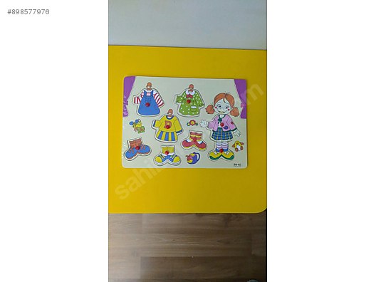 Ahsap Puzzle Kiz Giydirme Puzzle Yap Boz Ve Hobi Urunleri Sahibinden Com Da 898577976