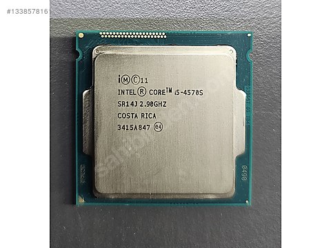 Intel Core i5-4570S 2.90GHz 4 Çekirdek LGA1150 İşlemci sahibinden