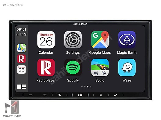 Multimedya Oynatıcı / Alpine ILX-W690D | 7 İnç | Apple CarPlay ve