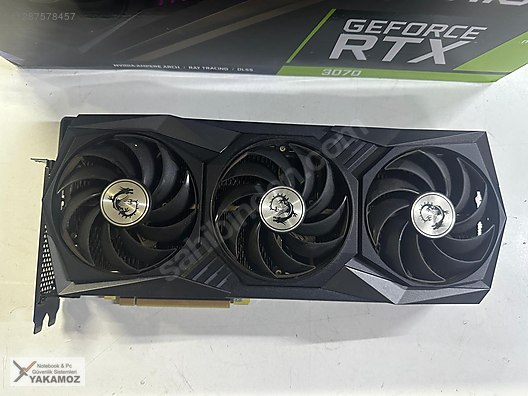 MSI GeForce RTX 3070 GAMING X TRIO 8GB GDDR6 256Bit DX12 Gaming on