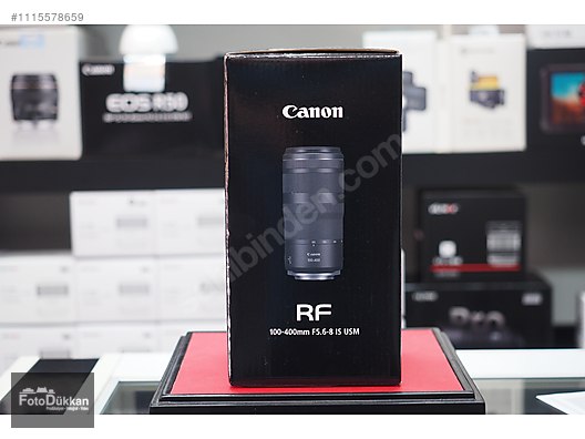 Canon RF 100-400mm F5.6-8 IS USM Sıfır-Fatura-Canon Eurasia