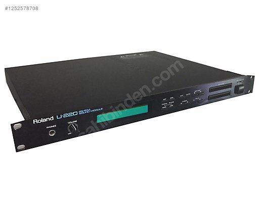 Roland U-220 RS PCM Sound Module (1989) - Synthesizer ve Tuşlu