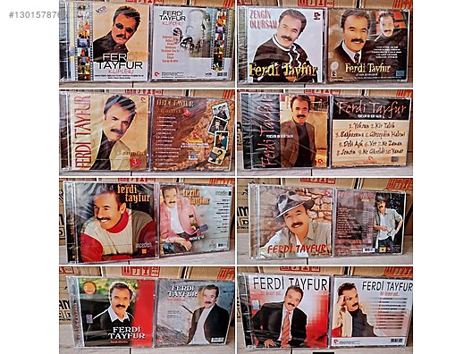FERDİ TAYFUR - FERDİFON ORJİNAL CD SERİSİ TAKIM UYGUN FİYAT