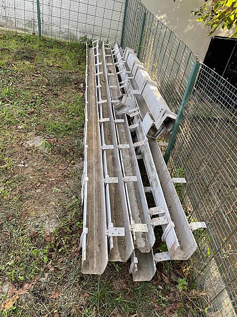 27 metre yağmur oluğu temiz