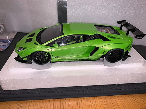 AutoArt Lamborghini Aventador Liberty Walk Yeşil on sahibinden.com