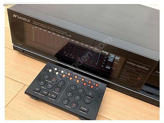 SANSUI SE-88 Equalizer & analayzer (KUMANDASI) sahibinden.comda