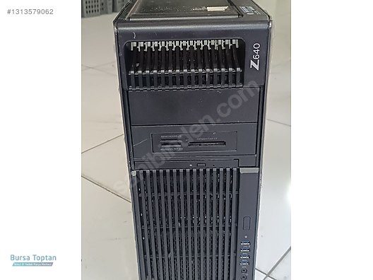 HPワークステーション　Z640 その1　ジャンク hp z640 workstation 32gb ram çift işlemcili e5 2620 v4 26900tl