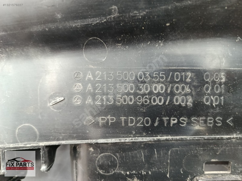 Mercedes E Ön Panel