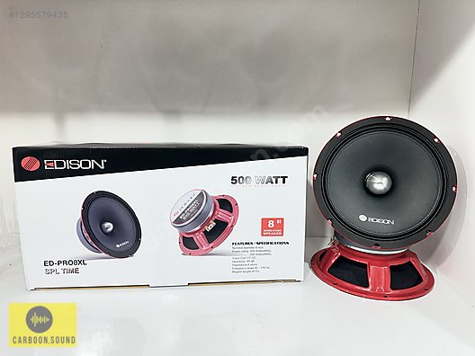 Hoparlör / Midrange / Edison Ed-Pro8 500W Midrange 20 Cm