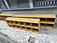 Çok amaçlı çeşitli ebatlarda raf