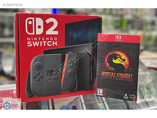 Nintendo Switch Konyotora Nintendo Switch 2 SIFIR - Mortal Kombat - Takas - ÜCRETSİZ KURYE
