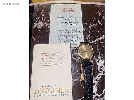 Longines 18k LONGINES FLAGSHIP at sahibinden 1104579761