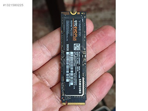 Samsung 970 Evo Plus 500gb Sağlık %88 sahibinden.comda - 1321580225